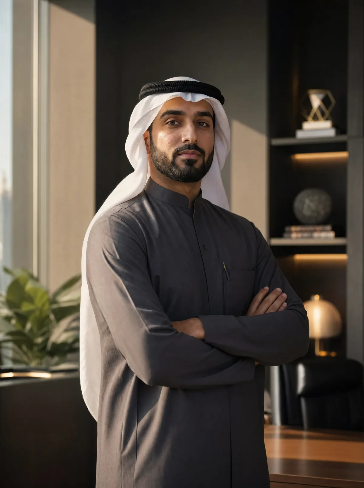 Office setting representing Finaxil's work with UAE businesses
