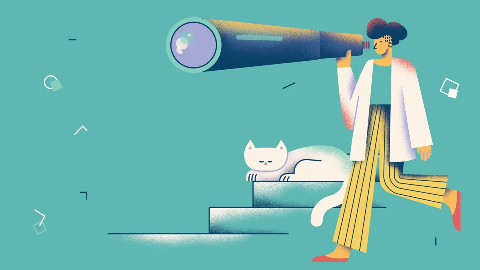 Editorial illustration for ai insights