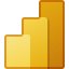 Microsoft Power BI logo